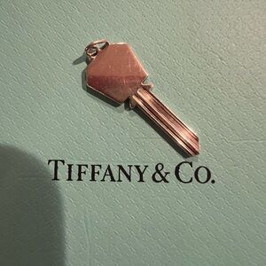 Authentic Tiffany Modern Key in Sterling Sterling Silver